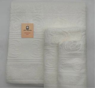 Juego de toallas 100% algodón de Portugal