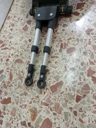 Patín para carrito con asiento y manillar