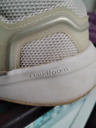 Lote 2 pares Zapatillas Adidas Blancas