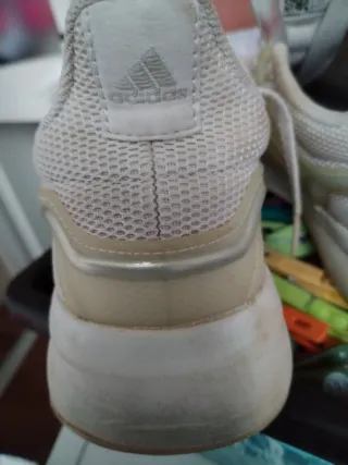 Lote 2 pares Zapatillas Adidas Blancas