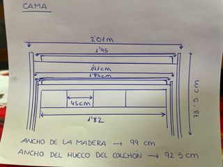 Cama nido con cajones