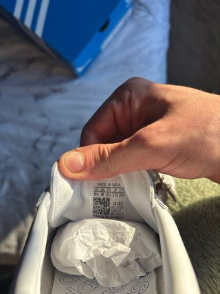 Adidas Samba OG Blancas Moradas Talla 43 1/3