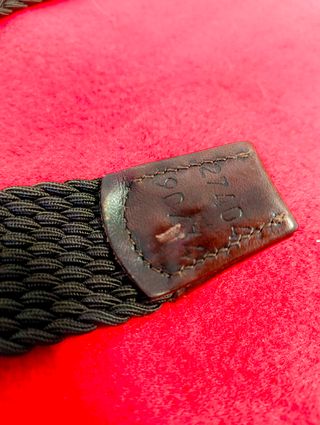 Cinturón trenzado hombre