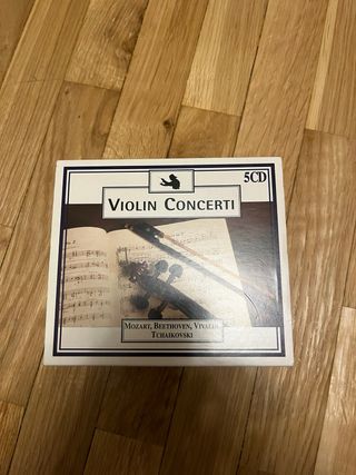 Violín Concerti 5 CD's Clásica