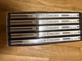 Violín Concerti 5 CD's Clásica