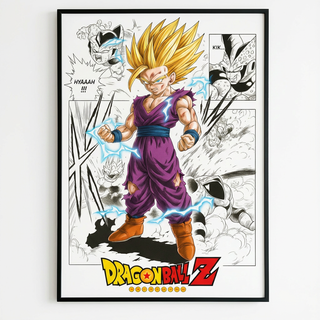 Cuadro Gohan Super Saiyan 2 Dragon Ball Z