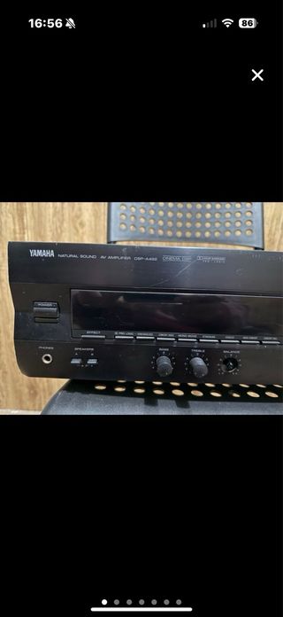 Amplificador Yamaha DSP-A492 Negro