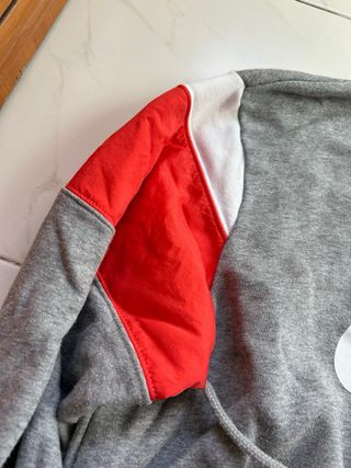 Sudadera Nike Crop Gris