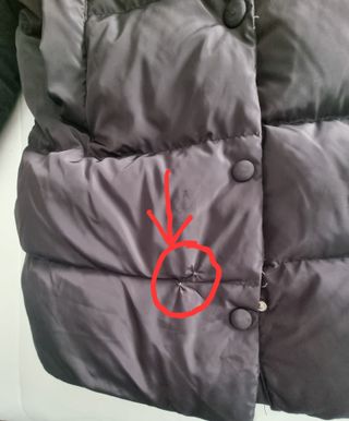 Parka plumífero Zara niña/mujer Talla 11-12 años