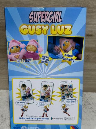 Juguete Gusy Luz Supergirl Molto