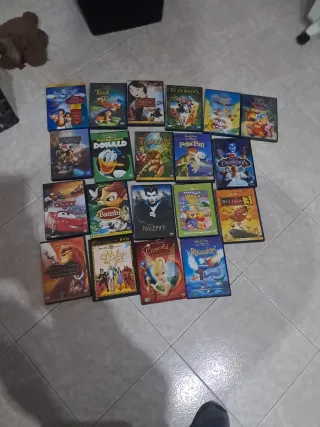 Lote Películas Disney DVD