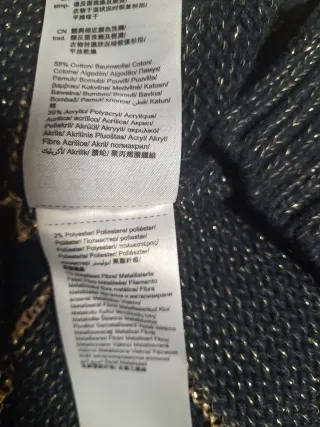 Jersey rayas azul y dorado