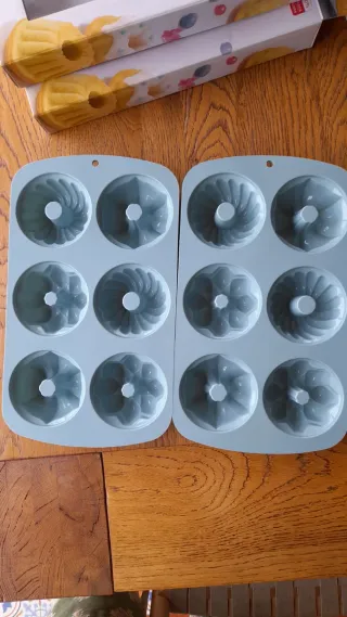 Moldes silicona para bizcochos/postres