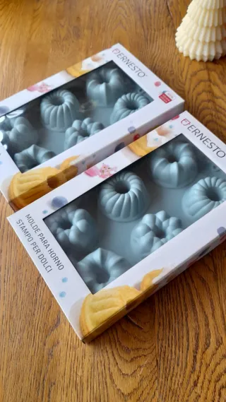 Moldes silicona para bizcochos/postres