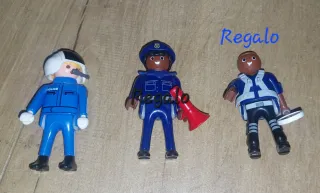 Playmobil Coche Policía, Moto y 2 Figuras