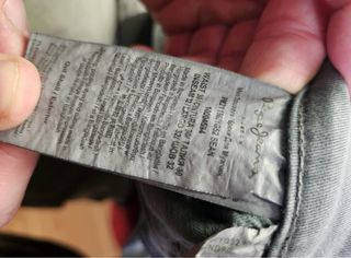 Pantalón cargo gris talla 30/32