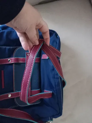 Maletín Caminatta Azul y Rojo