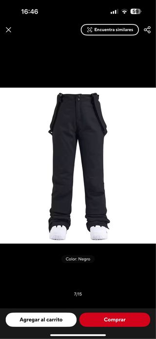 Pantalones de nieve unisex Talla S