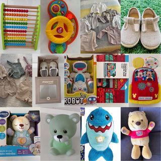 Lote Ropa Bebé y Juguetes