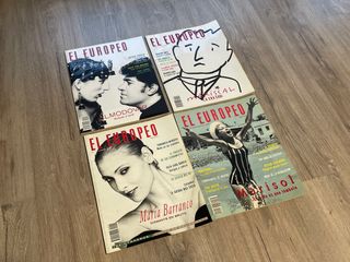 Lote 4 revistas EL EUROPEO