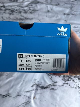 Adidas Stan Smith Blancas Talla 38 2/3