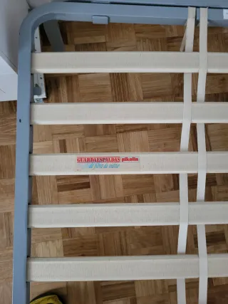 Estructura Cama 90x200 Metal Madera