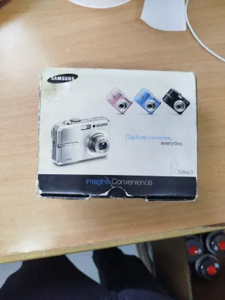 Cámara Samsung S860 Plata