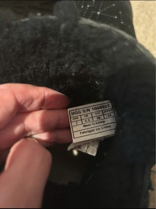 Botas UGG Negras Talla 38