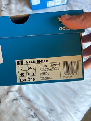 Adidas Stan Smith Verde Oliva Talla 40