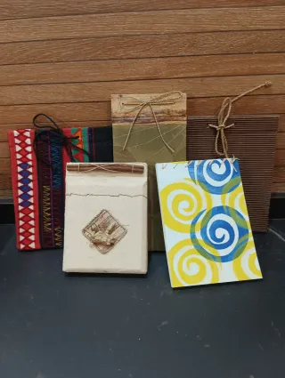 Libretas decorativas y artesanales y agenda