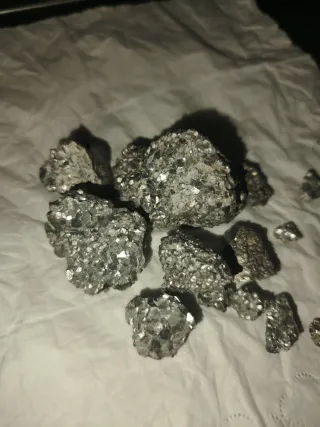 Pirita de cobre preciosa