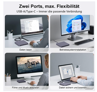 Lettore CD/DVD esterno USB