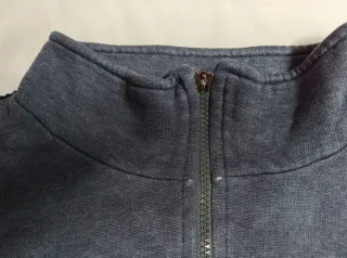 Sudadera Sergio Tacchini Gris Media Cremallera