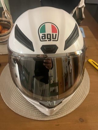 Casco AGV K1S Blanco Talla M