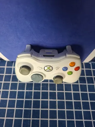 XBOX360 ORIGINAL MANDO INALAMBRICO BLANCO