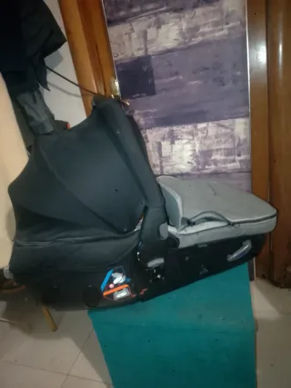 Capazo bebé Jane gris