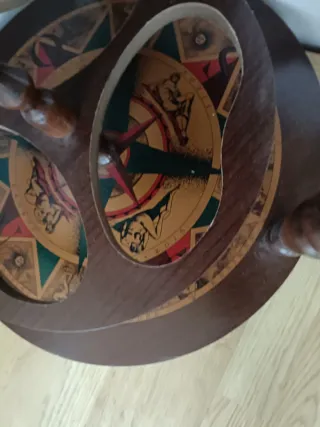 Mueble Bar Globo Terráqueo Madera