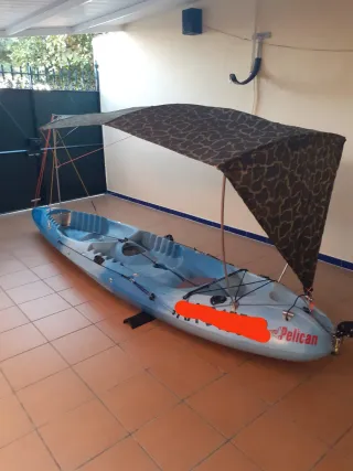 Kayak 2 plazas Pelican para ocio y pesca