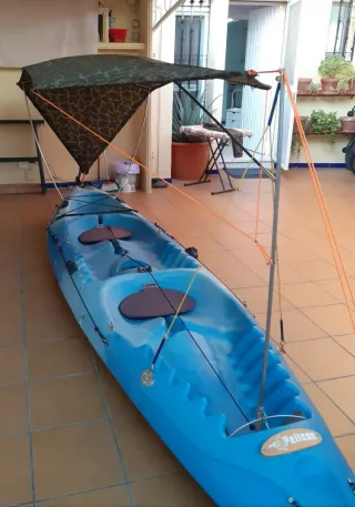 Kayak 2 plazas Pelican para ocio y pesca