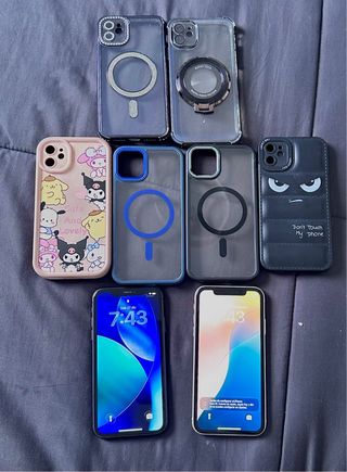 2x iPhone 11 (Blanco y Negro)
