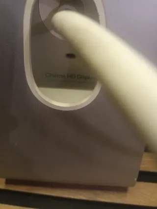 Monitor Apple Argento e Bianco