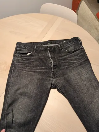 Pantalones Levi's 501 Talla L Negro