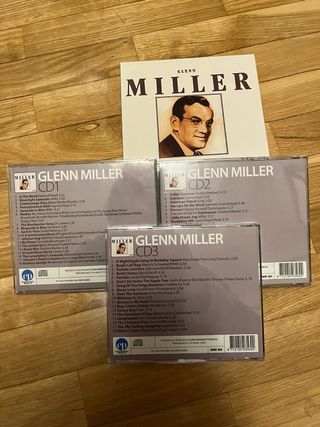 Glenn Miller 3 CD's Colección Jazz