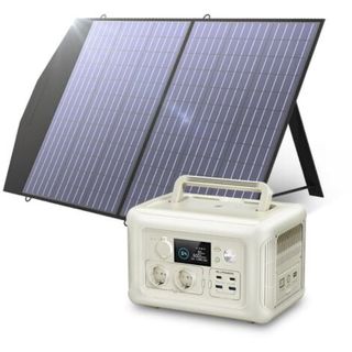 Generador eléctrico con panel solar