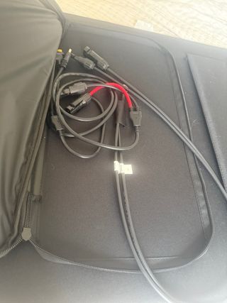 Generador eléctrico con panel solar