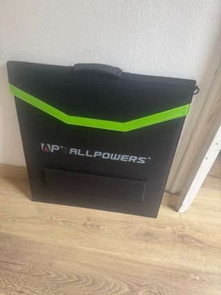 Generador eléctrico con panel solar