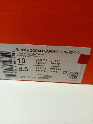 Nike ZoomX Vaporfly Next% 3 T40 42 45 46