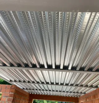 Chapa colaborante galvanizada 0.8mm