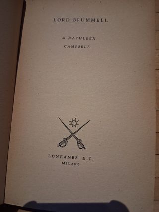 Lord Brummell