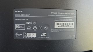 Monitor Sony Negro para PC